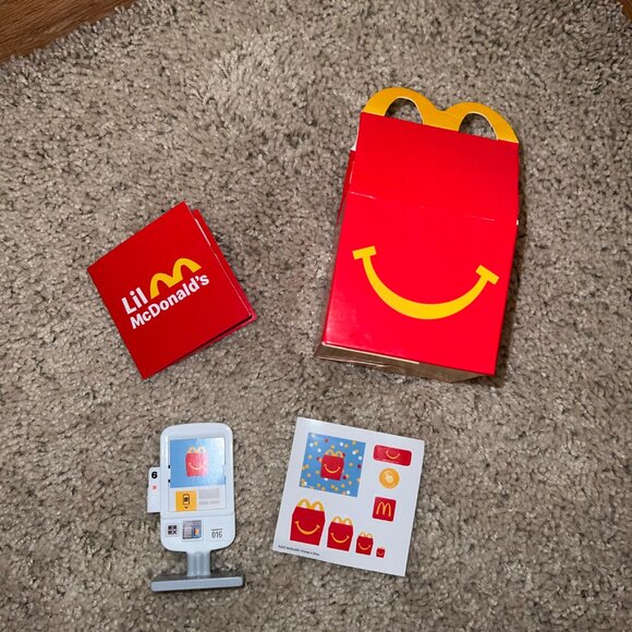 Self Order Kiosk Lil McDonald's 2025 Happy Meal Toy Mini McDonald's - Picture 1 of 2